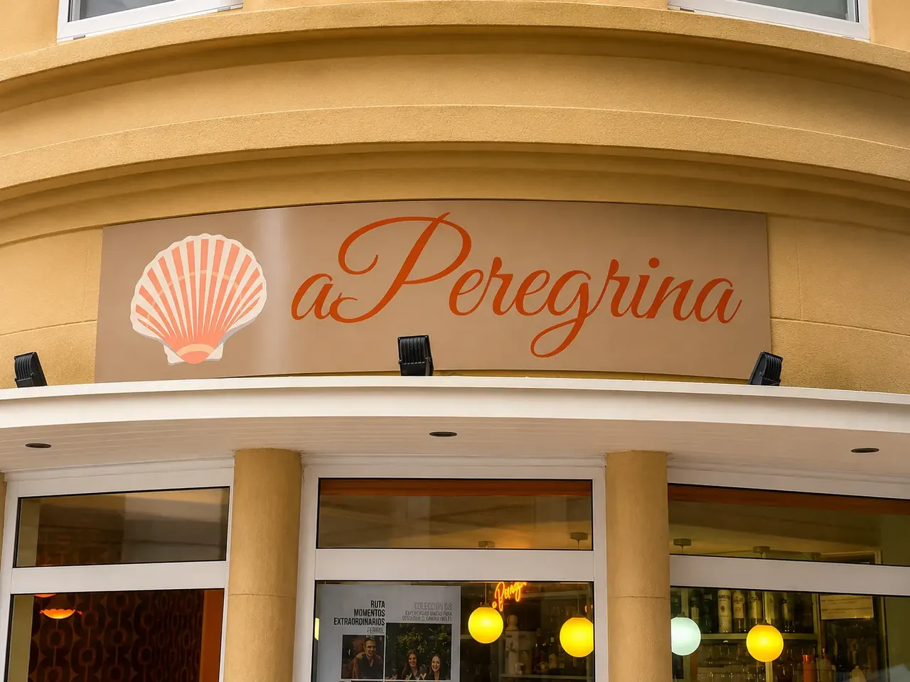 Fachada de aPeregrina